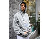 Pullover Rip N Dip - White Panther Hoodie - Heather Grey