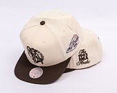Kappe Mitchell & Ness - NBA Fashion Basic 2T Snapback - Boston Celtics - Cream