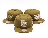 Kappe Mitchell & Ness - NBA Fashion Basic Snapback - Boston Celtics - Olive
