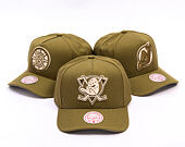 Kappe Mitchell & Ness - NHL Fashion Basic Pro Vntg - Anaheim Ducks - Olive