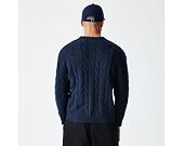 Strickpullover New Era - MLB Cable Knit Crew - NY Yankees - Navy