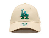 Damen Kappe New Era - MLB Womens Metallic Logo 9FORTY - LA Dodgers - Cream
