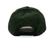 Kappe New Era - MLB Melton Wool 9FORTY - LA Dodgers - Dark Green / White