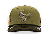 Kappe New Era - NFL25 "Salute to Service" - 9SEVENTY Stretch-Snap - Houston Texans 