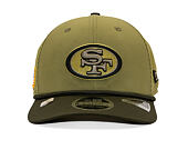Kappe New Era - NFL25 "Salute to Service" - 9SEVENTY Stretch-Snap - San Francisco 49ers 