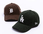 Kappe New Era - MLB Melton Wool 9FORTY - LA Dodgers - Dark Green / White