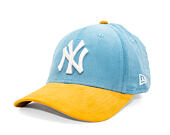 Kinder Kappe New Era - MLB Kids Cord 9FORTY - NY Yankees - Blue Foam / Yellow
