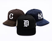 Kappe New Era - MLB Retro Cord Cooperstown 19TWENTY - Detroit Tigers - Black