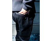 Hose New Era - Branded Cord Chino Pants - Black