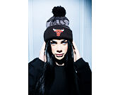 Mütze New Era - Knit Medium NBA Jake Cuff Beanie - Chicago Bulls - Grey