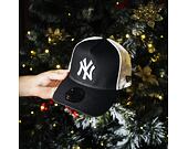 Kappe New Era - MLB Clean 9FORTY Trucker - NY Yankees - Black / White