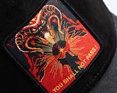 Kappe Capslab Trucker Lord Of The Rings X Capslab Black Suede/Lether