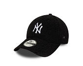 Kappe New Era - MLB Winter Borg Teddy Fleece 9FORTY - NY Yankees - Black / White
