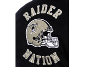 Jacke Mitchell & Ness - NFL Blackout Collection Varsity Jacket Oakland Raiders - Black