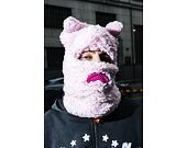 Der Haube Sprayground Pink Fleece Bear Ears Ski Mask