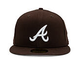 Kappe New Era - MLB Seasonal 59FIFTY - Atlanta Braves - Burnt Wood - Brown