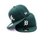 Kappe New Era - MLB Seasonal 59FIFTY - Atlanta Braves - Dark Green