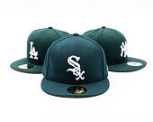 Kappe New Era - MLB Seasonal 59FIFTY - Chicago White Sox - Dark Green