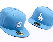 Kappe New Era - MLB Seasonal 59FIFTY - Detroit Tigers - Sky Blue / Pink UV