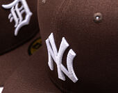 Kappe New Era - MLB Seasonal 59FIFTY - NY Yankees - Burnt Wood - Brown