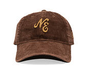 Kappe New Era - Branded Washed Cord 9TWENTY - Chestnut Brown