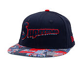 Kinder Kappe New Era - Warner Bros DC Universe 9FIFTY - Superman - Navy