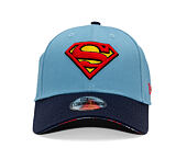 Kinder Kappe New Era - Warner Bros DC Universe 9FORTY - Superman - Sky Blue