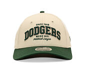 Kinder Kappe New Era - MLB Wordmark 9FORTY M-CROWN - LA Dodgers - Cream