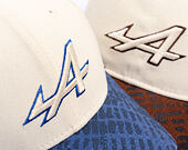Kappe New Era - F1 Heritage 9FORTY M-CROWN - Alpine Racing - Chrome White