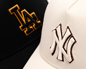 Kappe New Era - MLB Outline 9FORTY Trucker - NY Yankees - Cream
