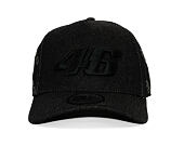 Kappe New Era - Valentino Rossi VR46 Denim 9FORTY Trucker - VR46 - Black