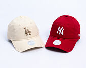 Damen Kappe New Era - MLB Essential Midi Logo 9TWENTY - NY Yankees - Pinot Red