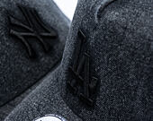 Kappe New Era - MLB Denim 9FORTY A-Frame - LA Dodgers - Black