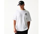 T-Shirt New Era - Floral Graphic Oversized Tee - White