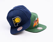 Kappe Mitchell & Ness - Indiana Pacers - Team Ground 2.0 Snapback - Blue