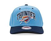Kappe Mitchell & Ness - NBA Team Arch Snapback - Oklahoma City Thunder - Blue