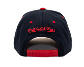 Kappe Mitchell & Ness - NBA Team Arch Snapback - Houston Rockets - Navy / Red