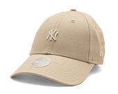 Damen Kappe New Era - MLB Mini Logo 9FORTY - NY Yankees - Stone