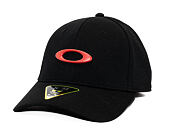 Kappe Oakley - Tincan Cap - Pitch Black/Flame Red