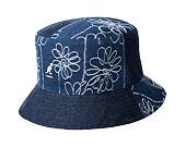 Hut Kangol - TRENDS PACK - Denim Mashup Bucket - Medium Blue Floral