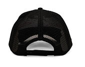 Kappe Ed Hardy - Mono Giant Dragon Twill Front Mesh Trucker - Black/Black