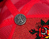 Kappe Ed Hardy - Brave Hearts 6 Panel Metallic Trucker Cap - Samba