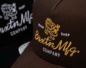 Kappe Brixton - Tolman MP Trucker - Pinecone Brown/White