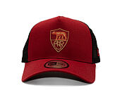Kappe New Era -  Tonal 9FORTY Trucker - AS Roma - Pinot Red