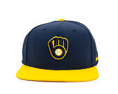Kappe Nike - Dri-Fit Pro - Milwaukee Brewers - Midnight Navy 44B/Amarillo 78H