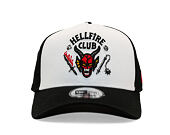 Kappe New Era - Hellfire Club 9FORTY A-Frame - Stranger Things - Black