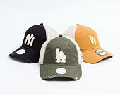 Damen Kappe New Era - MLB Distress Trucker 9TWENTY Trucker - LA Dodgers - New Olive