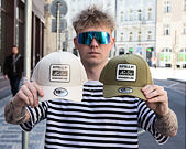 Kappe New Era - Branded Buffalo Patch Linen 9FORTY A-Frame - New Olive