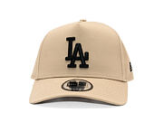 Kappe New Era - MLB Essential 9FORTY A-Frame - LA Dodgers - Camel / Black