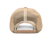 Kappe New Era - NBA Felt Patch 9FORTY M-CROWN A-Frame Trucker - LA Lakers - Camel